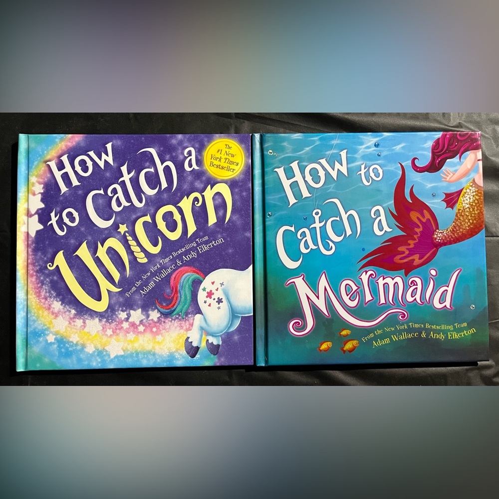 How to Catch a Unicorn and Mermaid Books